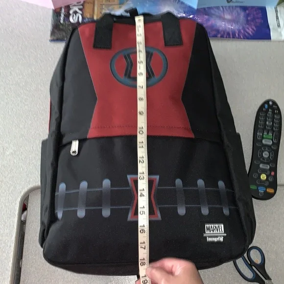 DISNEY PARKS Exclusive--LOUNGEFLY MARVEL BACKBACK w HANDLE